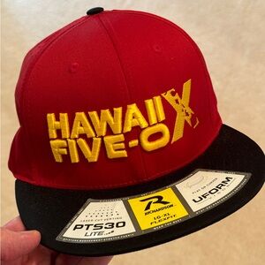 Hawaii 5-0 film crew flex fit cap. Never worn. Not available commercially.